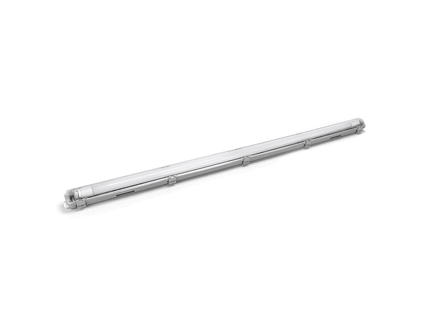 ARMADURA T8 COM LÂMPADA LED TUBULAR 18W 120CM 6500K IP65 1