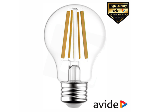 LÂMPADA LED E27 GLOBO FILAMENTO 8.5W 230V 4000K 1055LM AVIDE 1