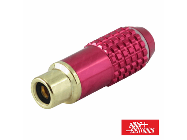 FICHA RCA FÊMEA PRETA METÁLICA 1