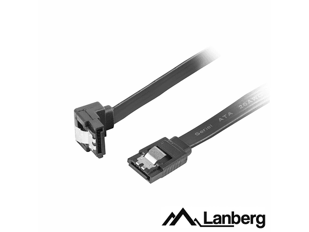 CABO DADOS SATA COM BLOQUEIO 0.5M LANBERG 1