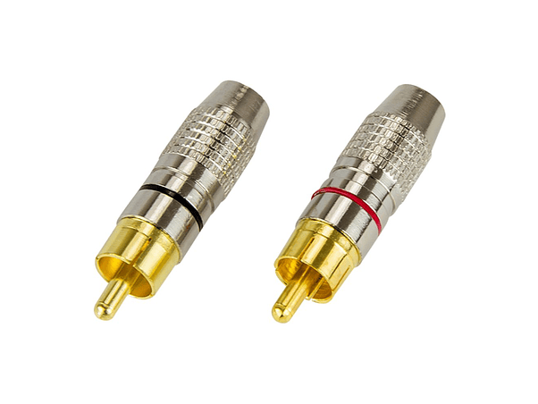 FICHA RCA HQ MACHO 2X PRETA/VERMELHA 1