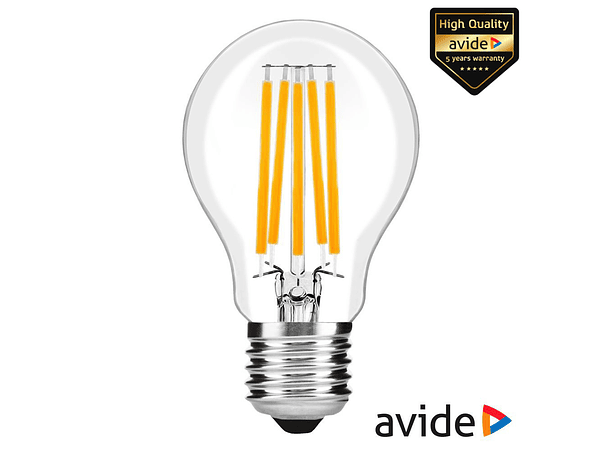 LÂMPADA LED E27 GLOBO FILAMENTO 12W 230V 4000K 1520LM AVIDE 1