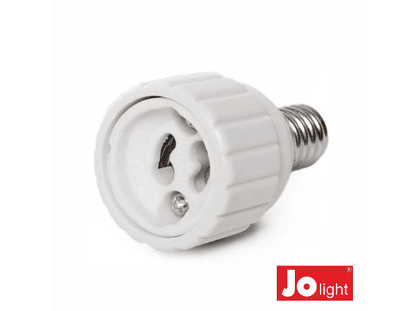 CASQUILHO ADAPTADOR DE E14 PARA GU10 1