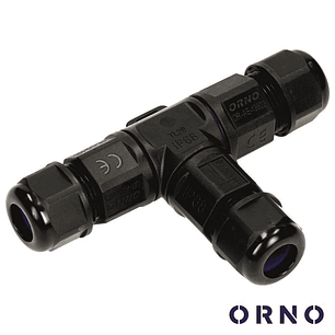 LIGADOR EM T 3 CONDUTORES 25A 450V IP68 ORNO