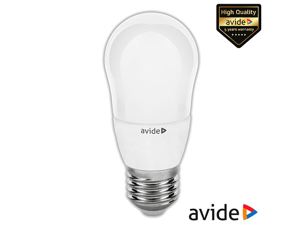 LÂMPADA LED E27 GLOBO B45 6W 230V 6400K 570LM AVIDE 1
