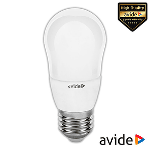 LÂMPADA LED E27 GLOBO B45 6W 230V 6400K 570LM AVIDE