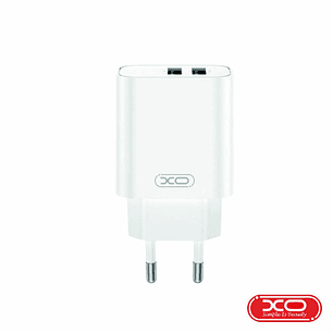 ALIMENTADOR 2X USB-A 2.4A BRANCO XO