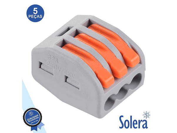 LIGADOR TORIX 3 CONDUTORES 2.5-4MM 5X SOLERA 1