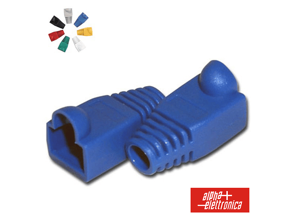CAPA PROTETORA PARA CONETOR RJ45 AZUL 1