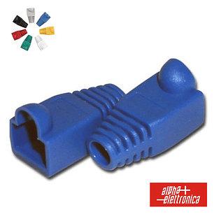 CAPA PROTETORA PARA CONETOR RJ45 AZUL