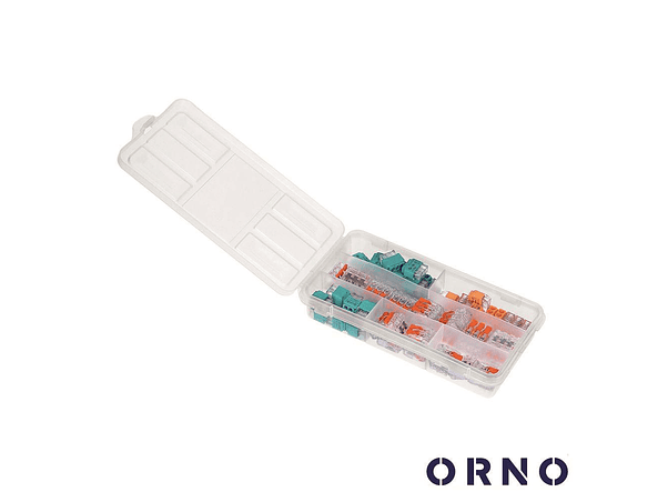 CAIXA COM 65X LIGADORES RÁPIDOS ORNO 1