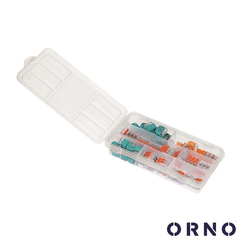 CAIXA COM 65X LIGADORES RÁPIDOS ORNO 1