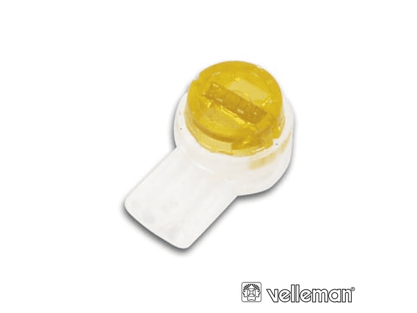 CONETOR DE PRESSÃO 2 CABOS 0.4-0.8MM VELLEMAN 1