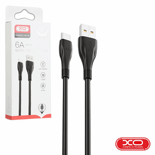 CABO USB-A MACHO / USB-C MACHO 1M PRETO XO