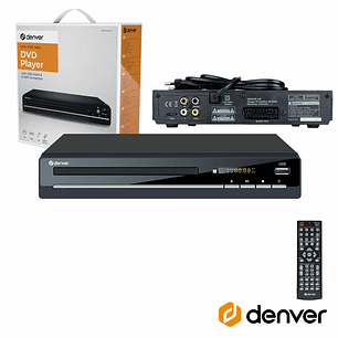 LEITOR CD/DVD HDMI USB COMANDO DENVER