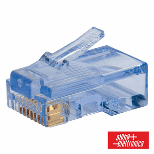 FICHA RJ45 MODELAR 8P8C CAT6