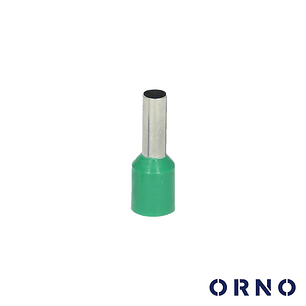 TERMINAL PONTEIRA ISOLADO 6MM 100X VERDE ORNO