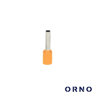 TERMINAL PONTEIRA ISOLADO 4MM 100X LARANJA ORNO