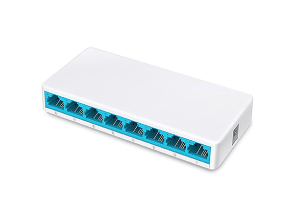 SWITCH DE REDE ETHERNET 8 PORTAS RJ45 1
