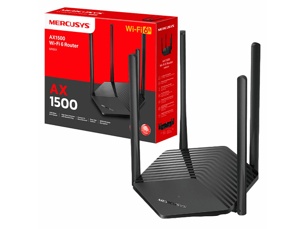 ROUTER WIFI 6 DUAL-BAND 802.11AX 1501MBPS 3 PORTAS 1