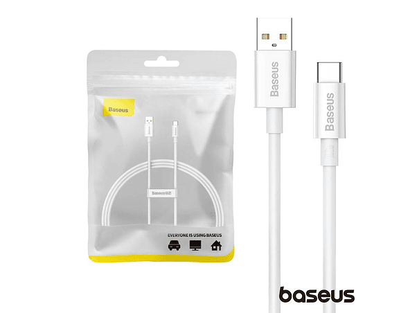 CABO USB-A MACHO PARA USB-C MACHO 100W 1.5M BASEUS 1
