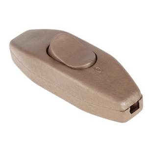 INTERRUPTOR DE PASSAGEM BIPOLAR 4A 250V DOURADO
