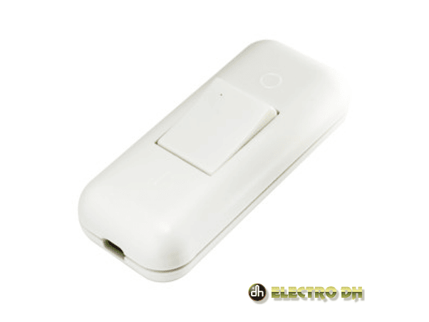 INTERRUPTOR DE PASSAGEM BIPOLAR 2A 250V BRANCO EDH 1