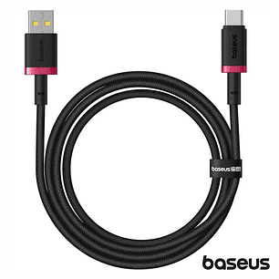 CABO USB-A/USB-C MACHO/MACHO 1M PD/QC 3.0 60W DURA BASEUS