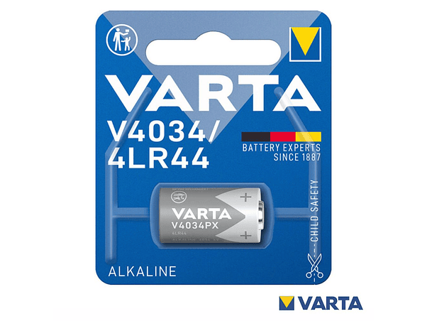 PILHA ALCALINA 4LR44 6V 100MA BLISTER VARTA 1