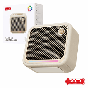 COLUNA BLUETOOTH PORTÁTIL FM/MICRO SD JOY 5W BEGE XO
