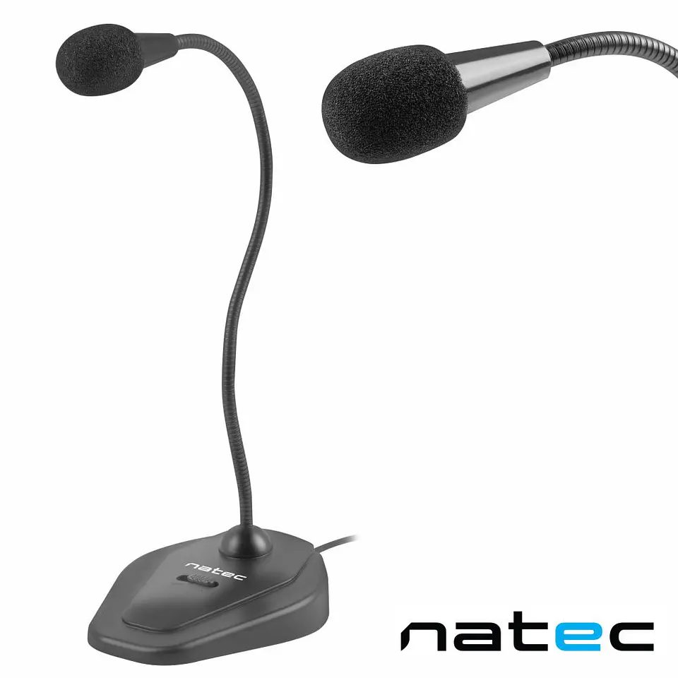 MICROFONE PARA PC JACK 3.5MM NATEC 1