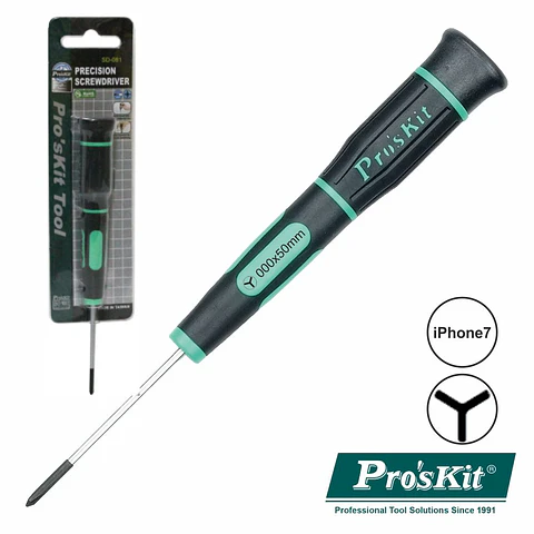 CHAVE TIPO Y DE PRECISÃO 0.6MM PARA IPHONE 7 PROSKIT