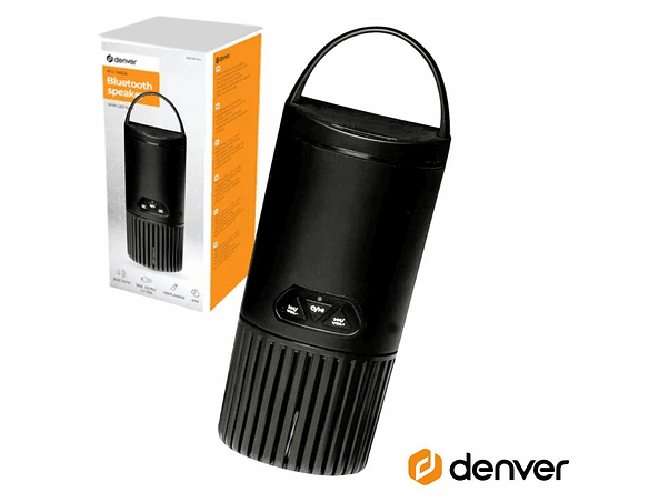 COLUNA BLUETOOTH PORTÁTIL PRETO DENVER 1