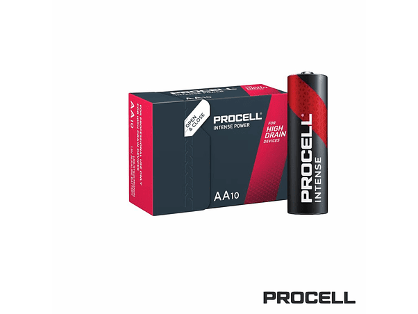 PILHA ALCALINA LR6/AA MX1500 1.5V 10X INTENSE POWER PROCELL 1