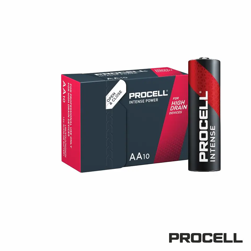 PILHA ALCALINA LR6/AA MX1500 1.5V 10X INTENSE POWER PROCELL 1