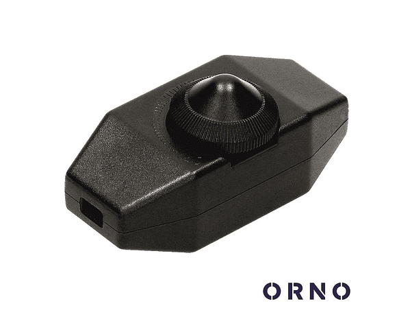 REGULADOR DE LUZ DIMMER 230V 80W PRETO ORNO 1