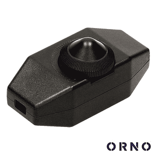 REGULADOR DE LUZ DIMMER 230V 80W PRETO ORNO