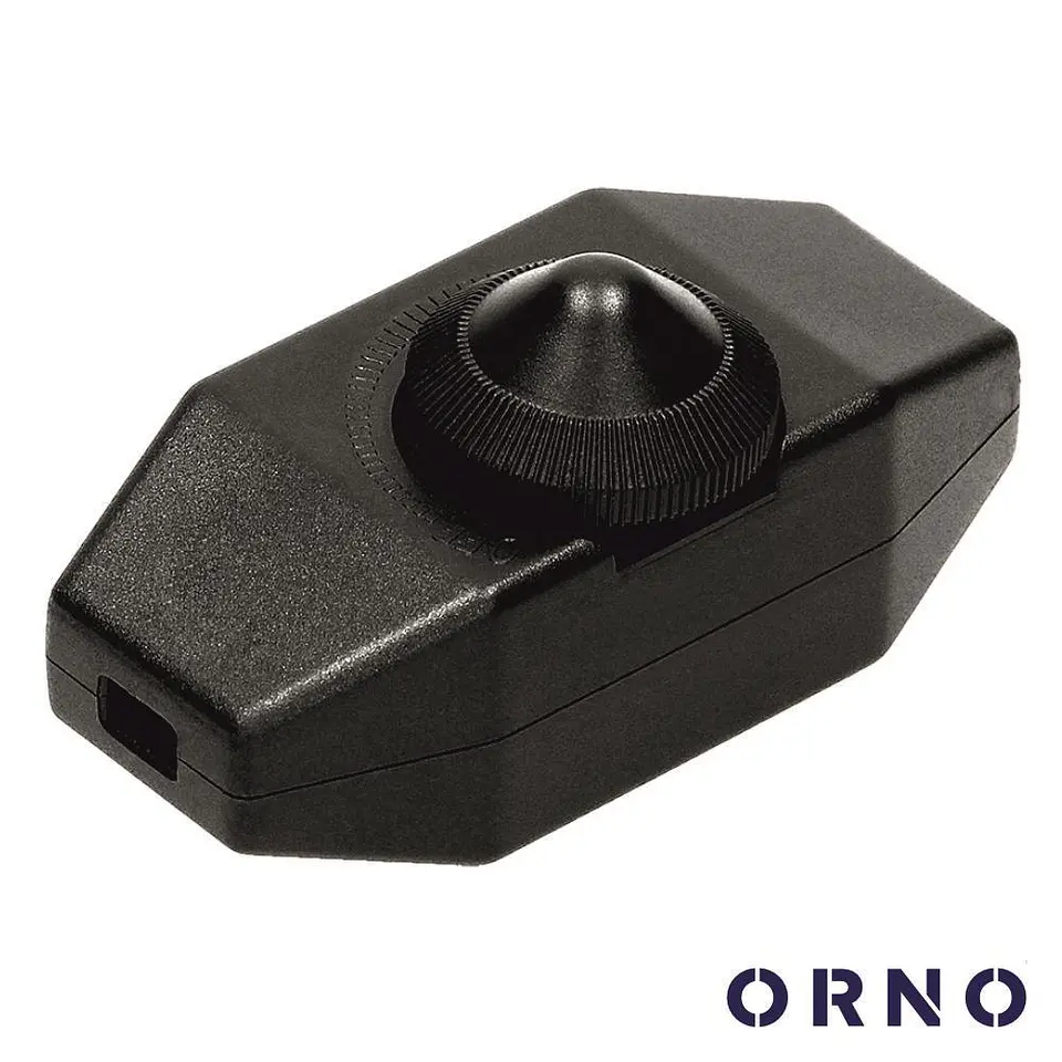 REGULADOR DE LUZ DIMMER 230V 80W PRETO ORNO 1