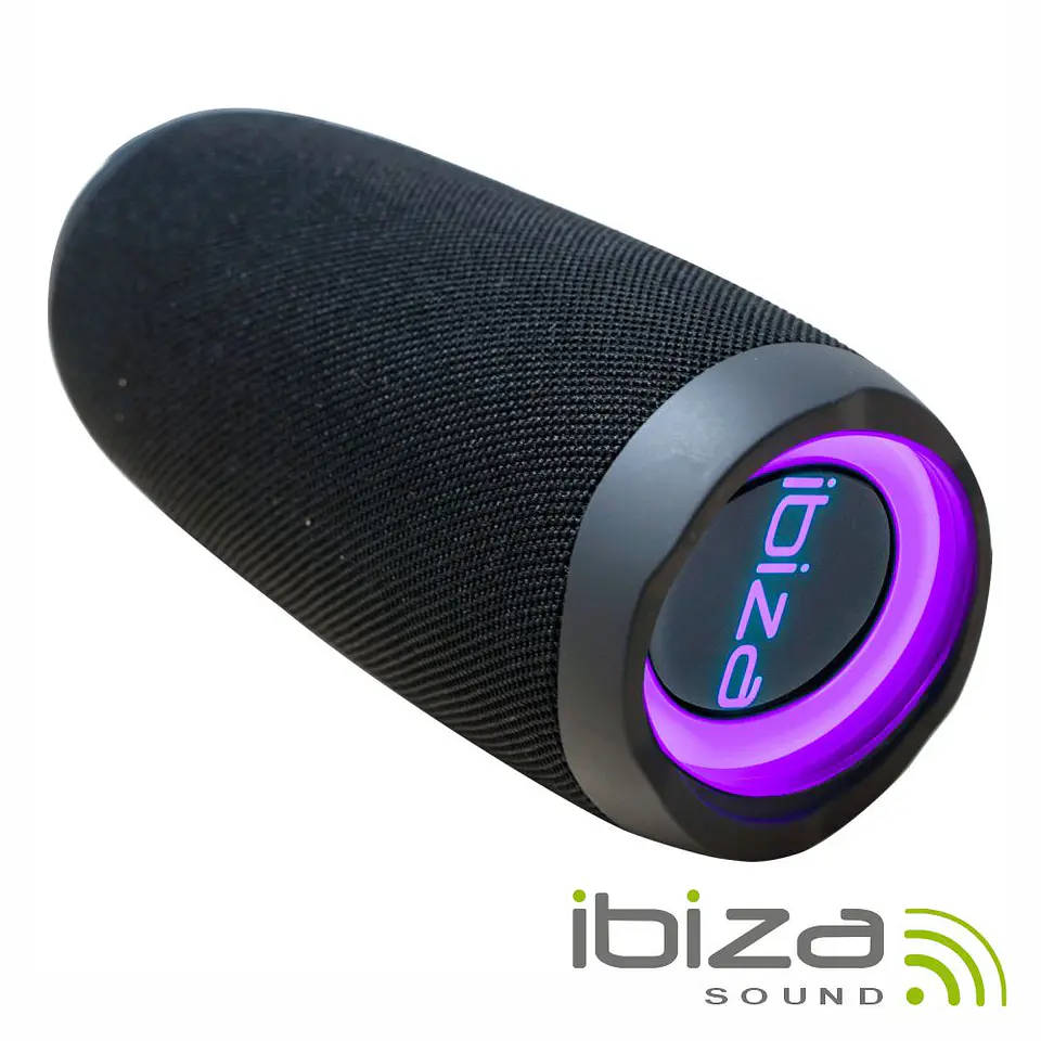 COLUNA BLUETOOTH PORTÁTIL 30W USB/MICROSD/AUX TWS IBIZA 1