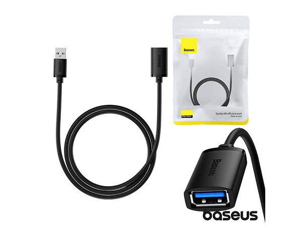 CABO USB-A 3.0 MACHO / USB-A FÊMEA 1M AIRJOY BASEUS 1