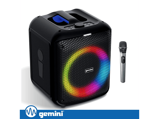 COLUNA BLUETOOTH 100W BT/USB/SD/FM/AUX/TWS IPX5 GEMINI 1