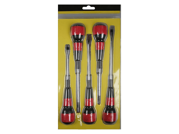 CONJUNTO DE 5 CHAVES FENDAS E PHILIPS 1