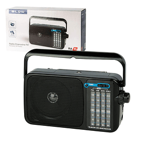 RÁDIO PORTÁTIL AM/FM 230V / PILHAS