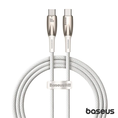CABO USB-C MACHO PARA USB-C MACHO 100W 1M GLIMMER BASEUS