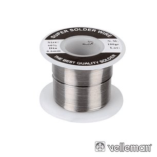 SOLDA 0.6MM 60/40 100G VELLEMAN