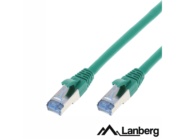 CABO SEMFTP LSZH CAT6A 0.5M VERDE LANBERG 1