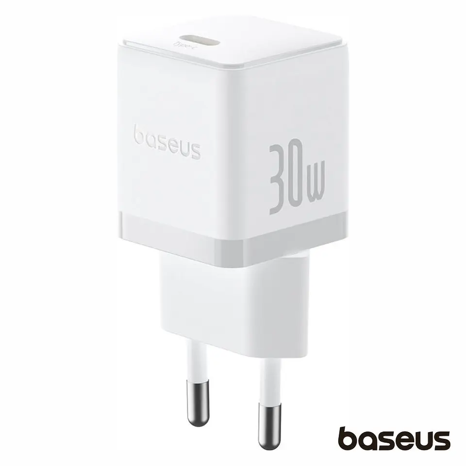 ALIMENTADOR COMUTADO USB-C PD QUICKCHARGE 3.0 30W BASEUS 1