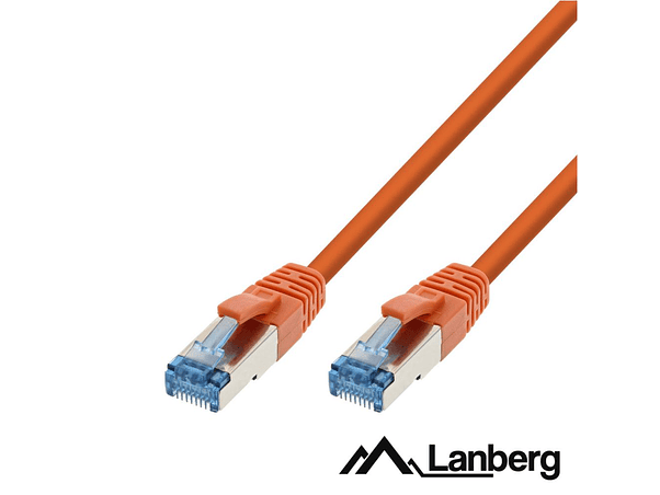 CABO SEMFTP LSZH CAT6A 1.5M LARANJA LANBERG 1