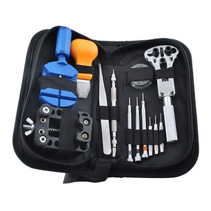 CONJUNTO DE FERRAMENTAS PARA REPARAÇÃO DE RELÓGIOS