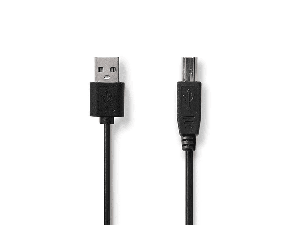 CABO USB-A 2.0 MACHO / USB-B MACHO 2M 1